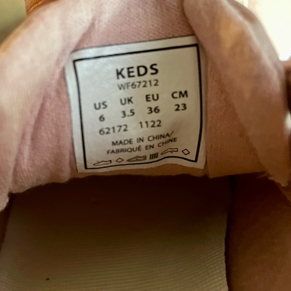 Keds Kickback Mauve Sneaker Style WF67212 Size 6 NIB - Picture 7 of 8